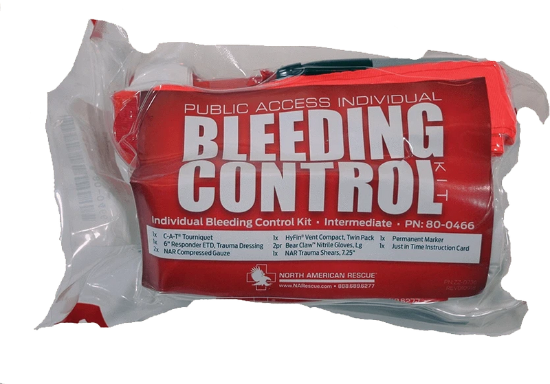 R & B Fabrication First Aid Kit Fire_Safety_USA Intermediate Level Bleeding Control Kit