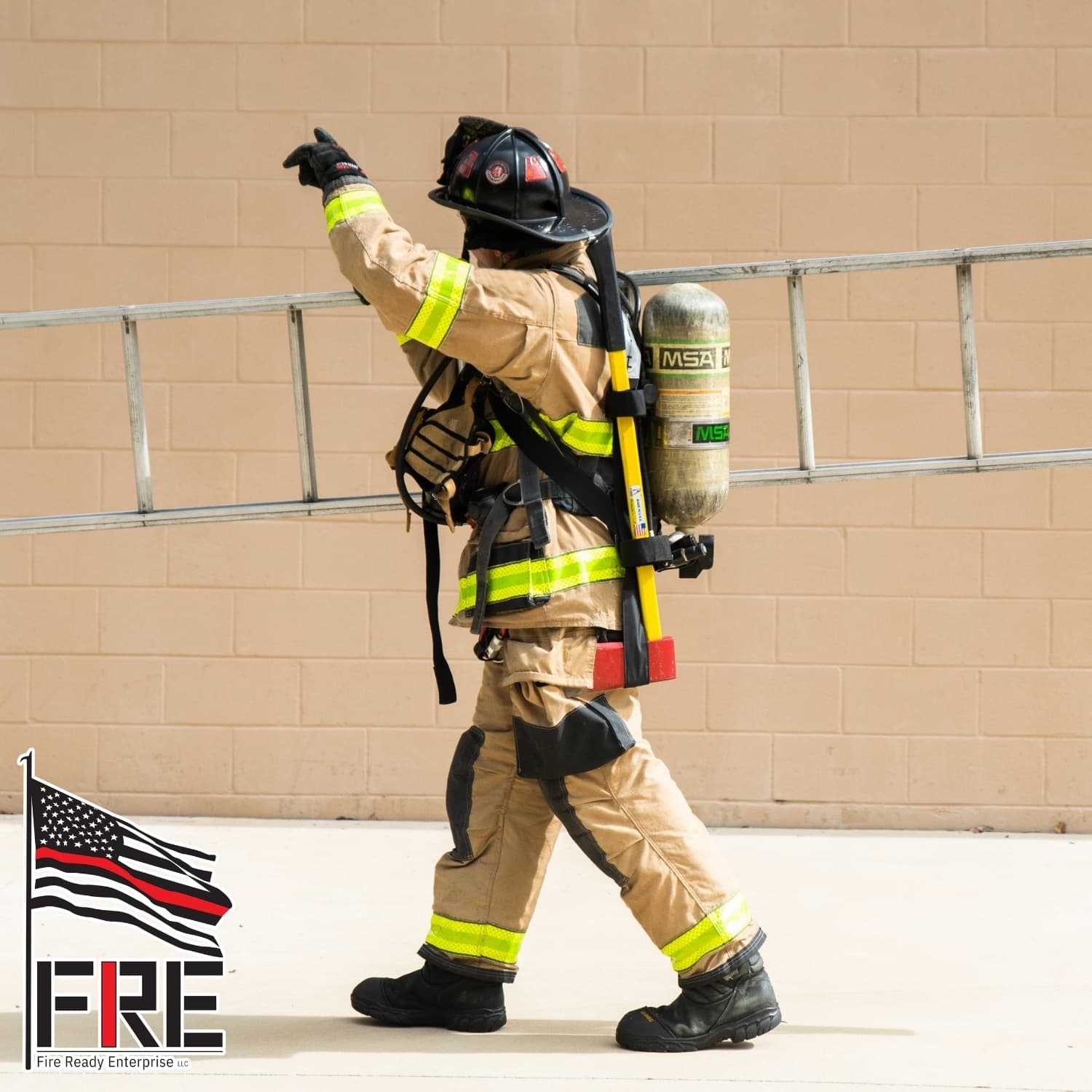 Fire Ready Enterprise Forcible Entry Fire_Safety_USA Irons Shoulder Strap