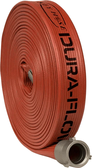 Key Fire Hose Hose Fire_Safety_USA Key Dura-Flow Rubber Fire Hose