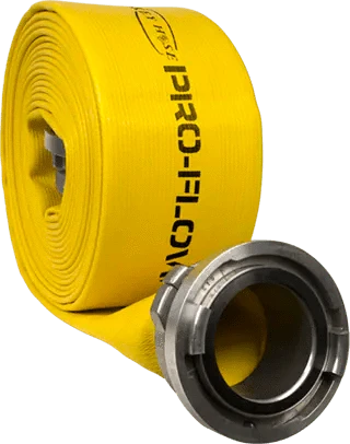 Key Fire Hose Hose Fire_Safety_USA Key Pro-Flow Lightweight LDH Rubber Fire Hose