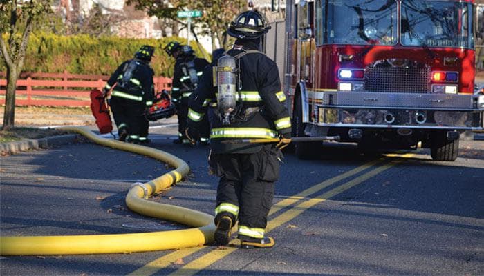 Key Fire Hose Hose Fire_Safety_USA Key Pro-Flow Lightweight LDH Rubber Fire Hose