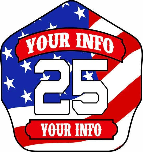 Golfire Leather Front Fire_Safety_USA Keychain Leather Front