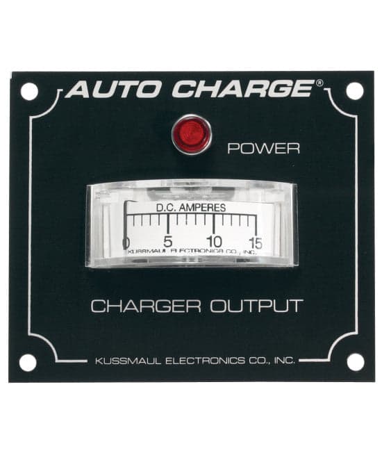 Kussmaul Electronics Auto Charge Fire_Safety_USA Kussmaul 15 Amp DC Meter