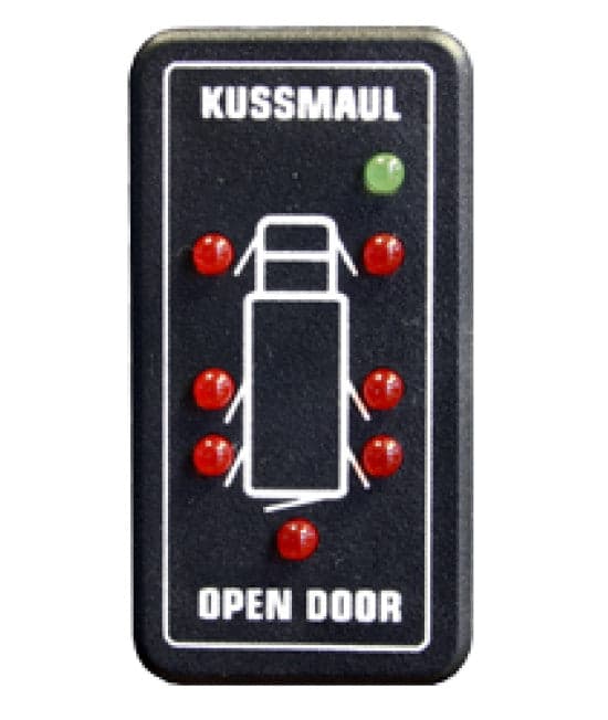 Kussmaul Electronics Open Door Display Fire_Safety_USA Kussmaul 7 Door -Open Door Display