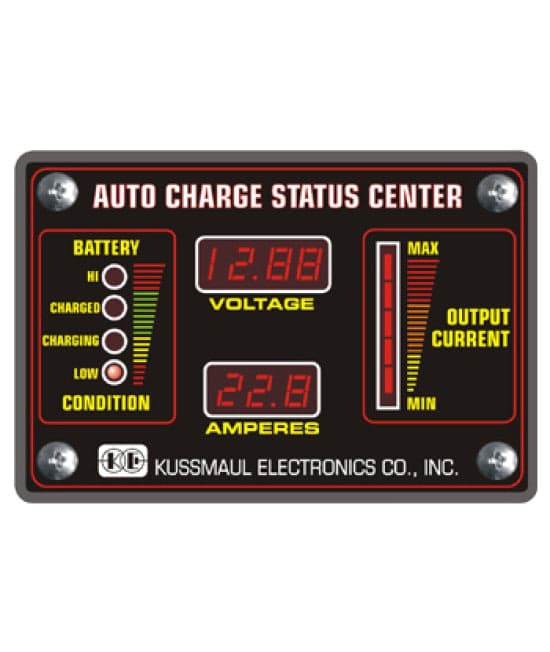 Kussmaul Electronics Monitors Fire_Safety_USA Kussmaul Auto Charge Deluxe Status Center