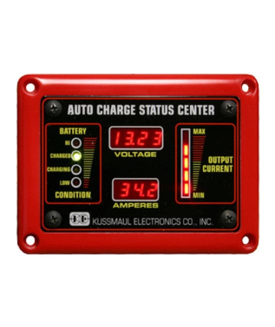 Kussmaul Electronics Monitors Fire_Safety_USA Kussmaul Auto Charge Deluxe Watertight Status Center