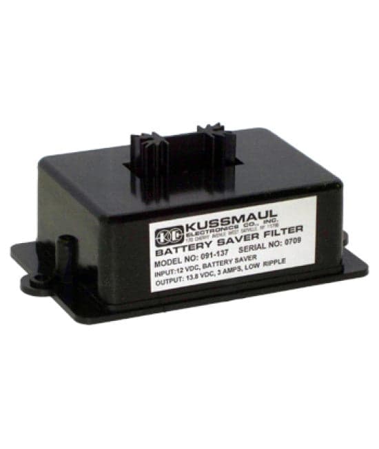 Kussmaul Electronics Data Power System Fire_Safety_USA Kussmaul Battery Saver Filter