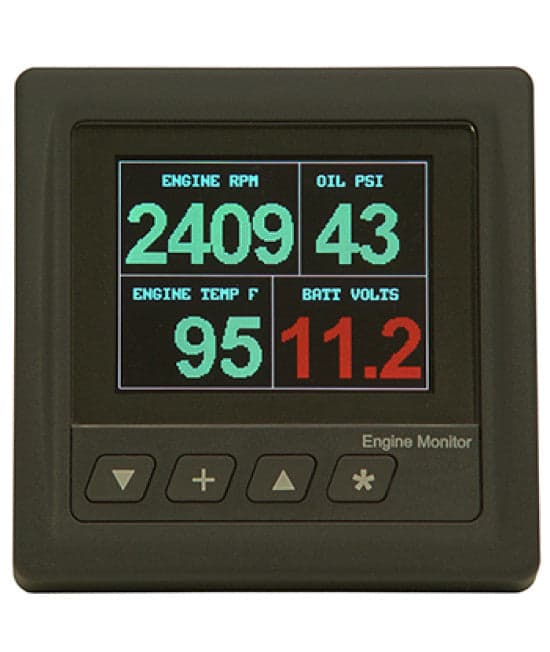 Kussmaul Electronics Monitors Fire_Safety_USA Kussmaul Engine Monitor (VOTT METER)