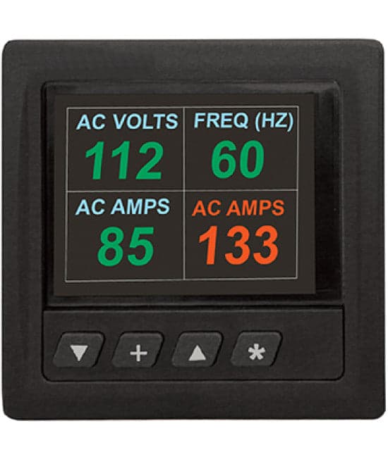 Kussmaul Electronics Monitors Fire_Safety_USA Kussmaul Generator AC System Monitor (VAAFH Meter)