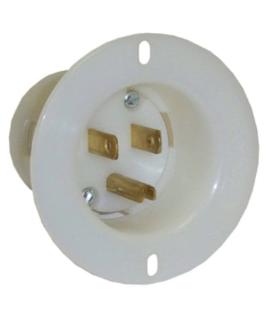 Kussmaul Electronics Male Receptacle Fire_Safety_USA Kussmaul Male Receptacle 15 A