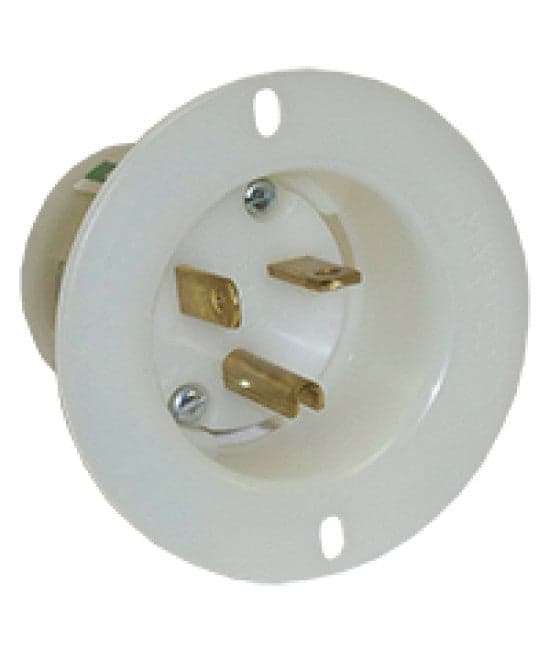 Kussmaul Electronics Male Receptacle Fire_Safety_USA Kussmaul Male Receptacle 20 A