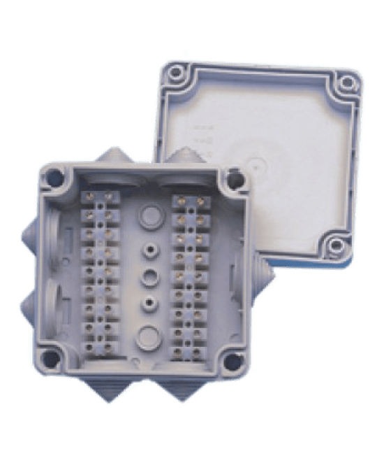 Kussmaul Electronics Waterproof Junction Box Fire_Safety_USA Kussmaul PX Series-PX 3 Waterproof Junction Box 18 Terminals