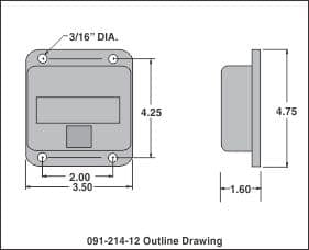 Kussmaul Electronics Timer - X Fire_Safety_USA Kussmaul Timer-X 12V