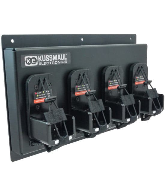 Kussmaul Electronics Unit Charger Fire_Safety_USA Kussmaul Vehicle Four Unit Charger