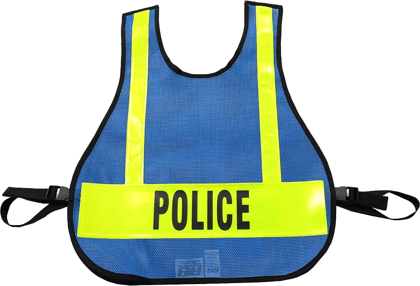 R & B Fabrication Safety Vests Fire_Safety_USA LARGE Mesh Safety Vest with Reflective Material