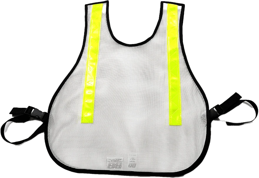 R & B Fabrication Safety Vests Fire_Safety_USA LARGE Mesh Safety Vest with Reflective Material