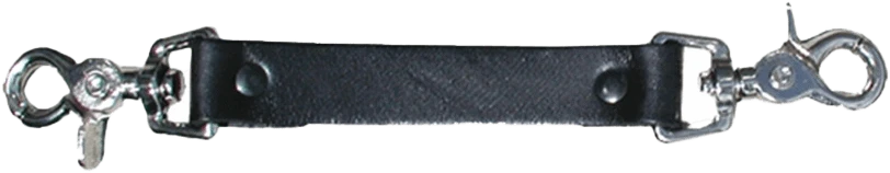 R & B Fabrication Radio Straps & Cases Fire_Safety_USA Leather Anti-Sway Strap