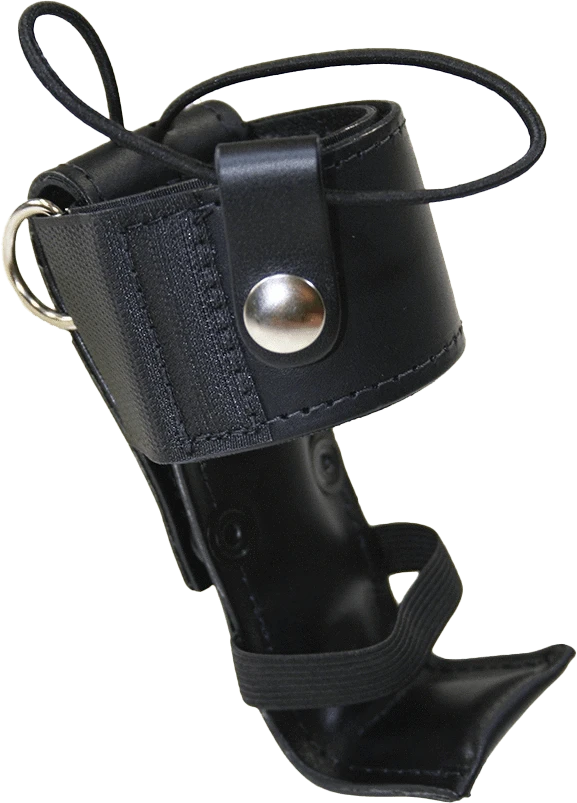 R & B Fabrication Radio Straps & Cases Fire_Safety_USA Leather Radio Case