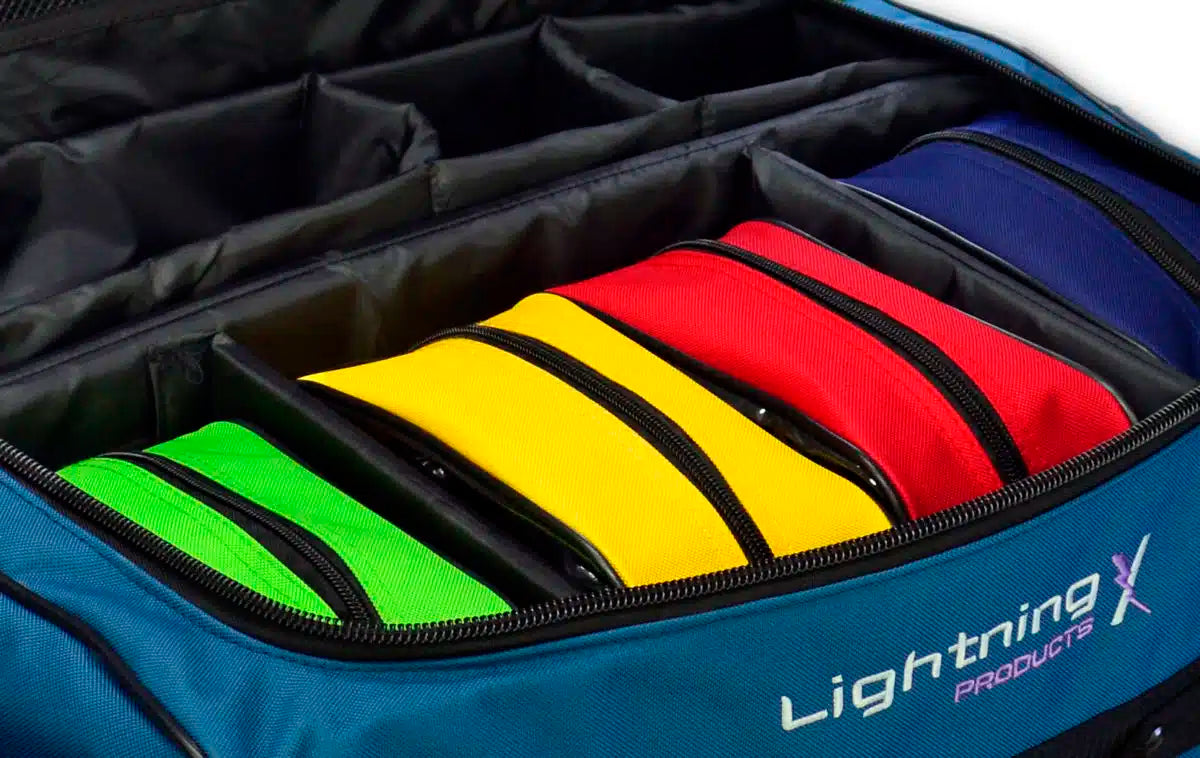 Lightning X Bags and Packs Fire_Safety_USA Lightning X 4 Universal Color-Coded Zipper Pouches