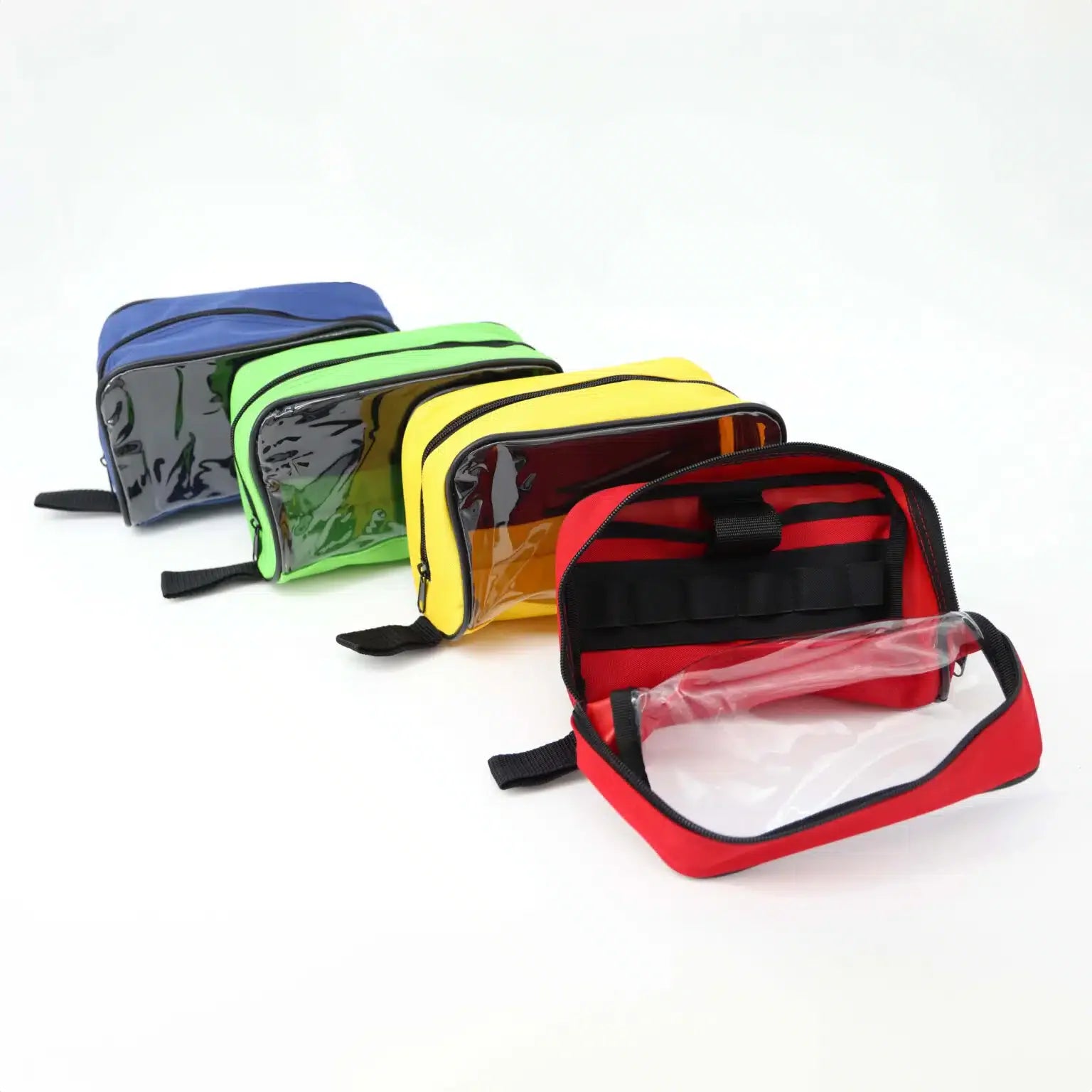 Lightning X Bags and Packs Fire_Safety_USA Lightning X 4 Universal Color-Coded Zipper Pouches