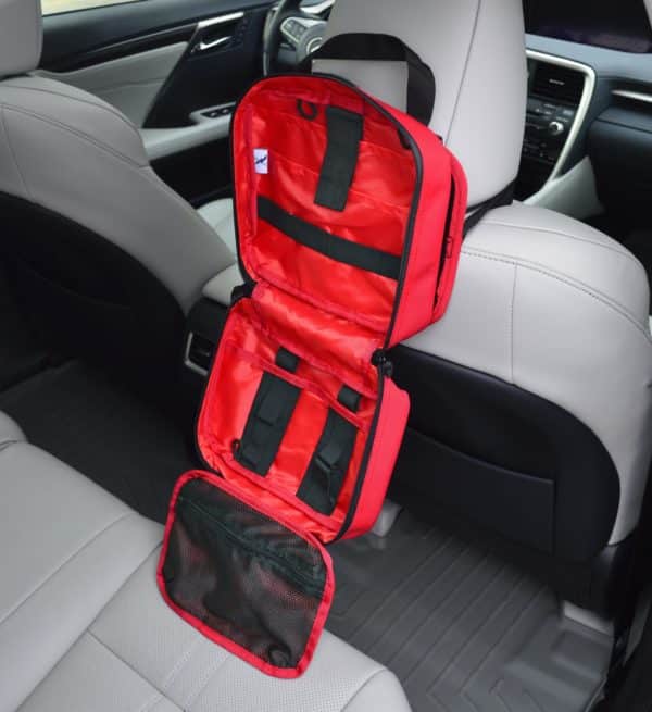 Lightning X Bags and Packs Fire_Safety_USA Lightning X Large Rip-Away IFAK Trauma Bag for Car Headrest