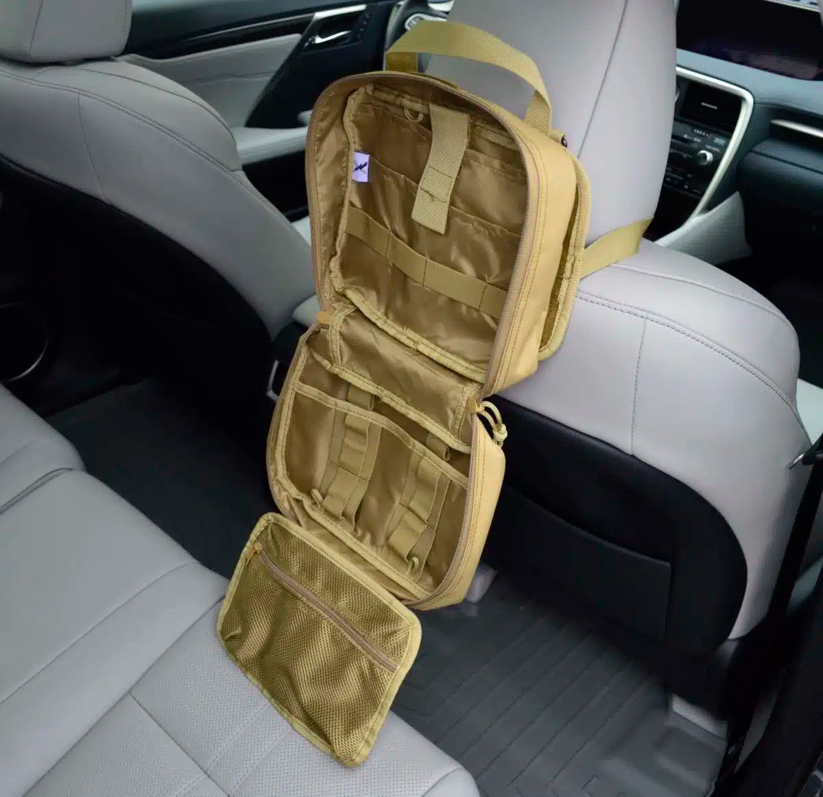 Lightning X Bags and Packs Fire_Safety_USA Lightning X Large Rip-Away IFAK Trauma Bag for Car Headrest