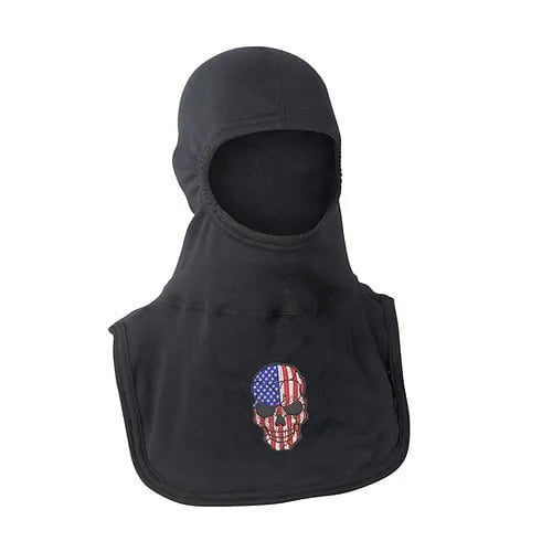 Majestic Fire Apparel Hoods Fire_Safety_USA Majestic C6 PAC II Flag Skull