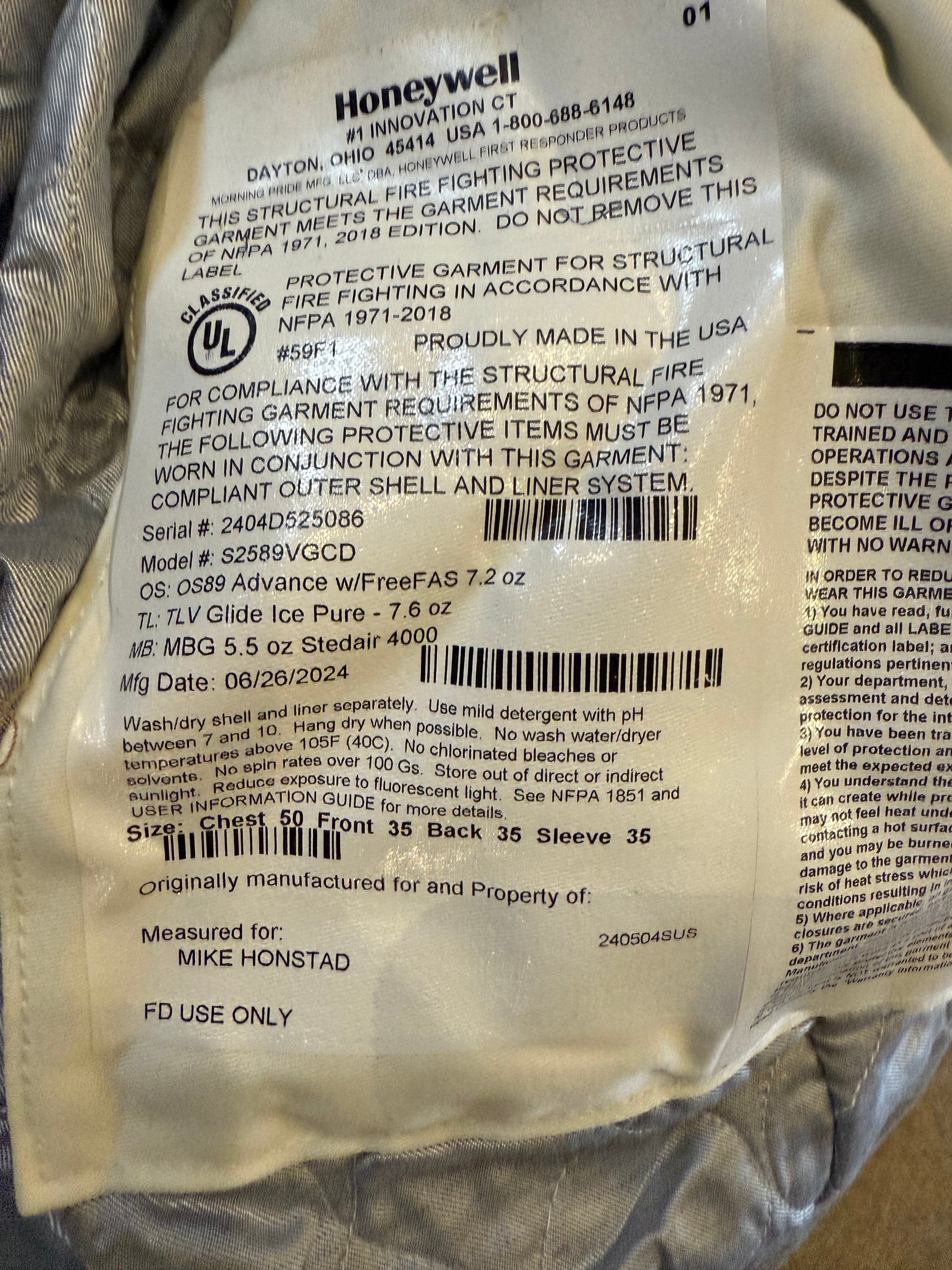 Morning Pride Turnout Coat – Size 50 Chest