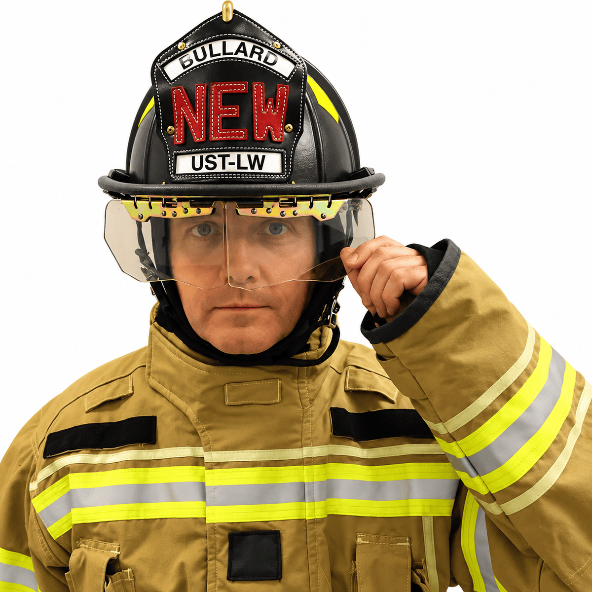 Bullard Helmets Accessories Fire_Safety_USA NFPA-Certified Bourkes Eye Shield Kit