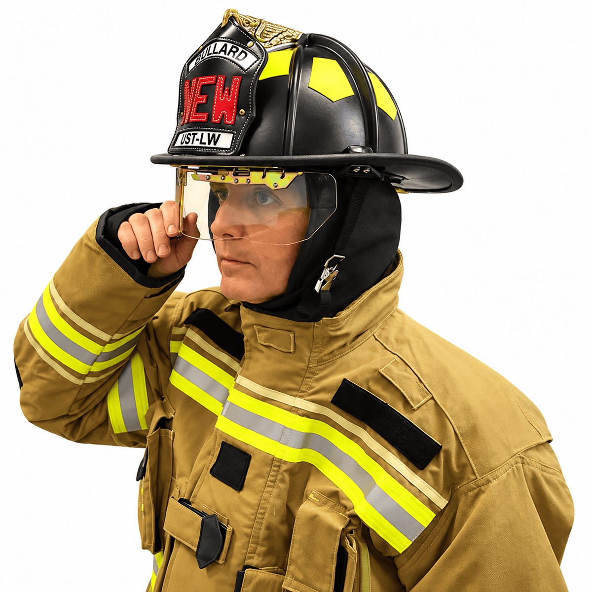Bullard Helmets Accessories Fire_Safety_USA NFPA-Certified Bourkes Eye Shield Kit