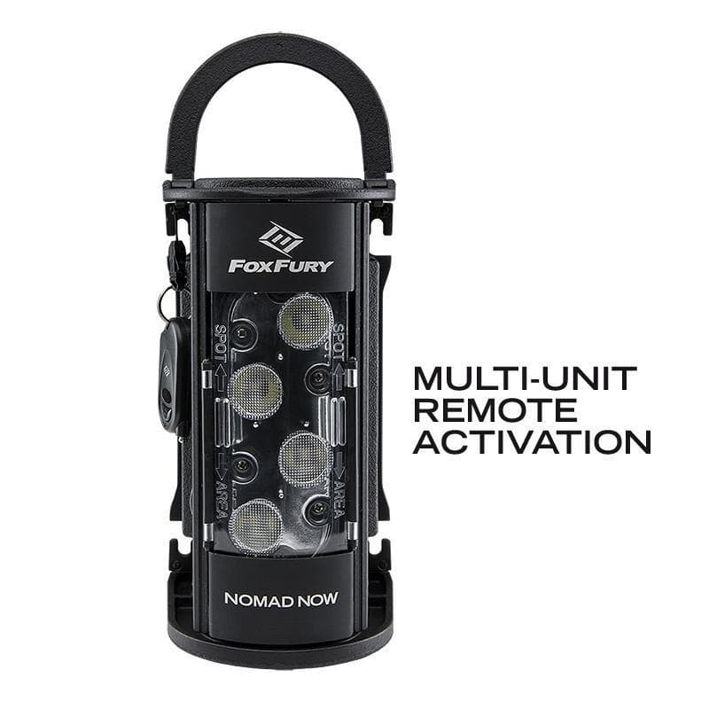 FoxFury Flashlight Fire_Safety_USA Nomad® NOW Scene Light: Multi Activation