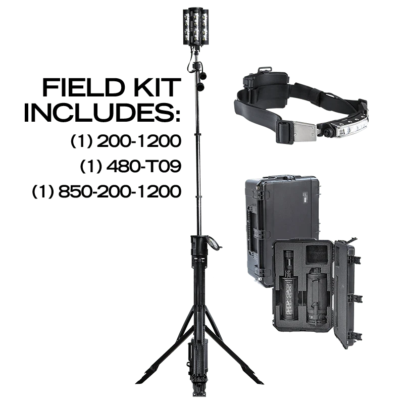 FoxFury Flashlight Fire_Safety_USA Nomad® Transformer® Field Kit