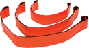 R & B Fabrication Stretcher Fire_Safety_USA Orange Biothane Straps SET OF 3