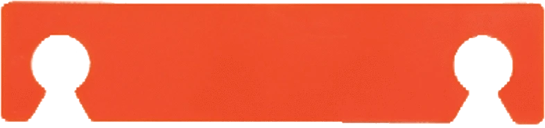 R & B Fabrication Tools Fire_Safety_USA Orange Door Marker Double Plain