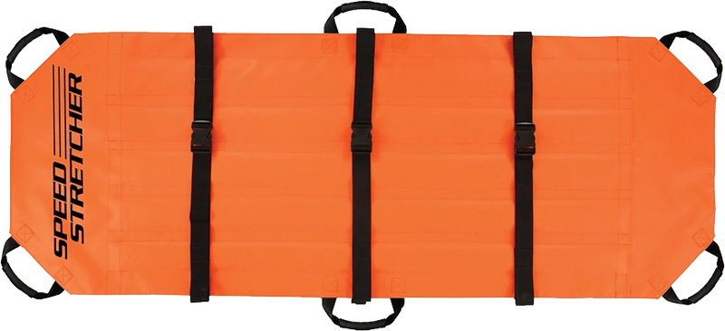 R & B Fabrication Stretcher Fire_Safety_USA Orange Speed Stretcher
