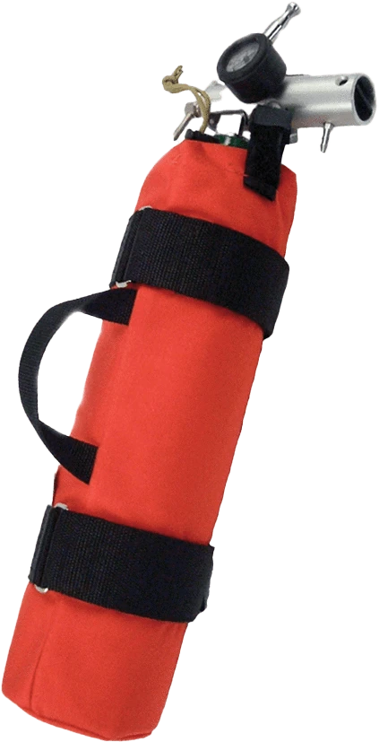 R & B Fabrication Medical Bags Fire_Safety_USA Oxygen Cylinder Sleeve "D"