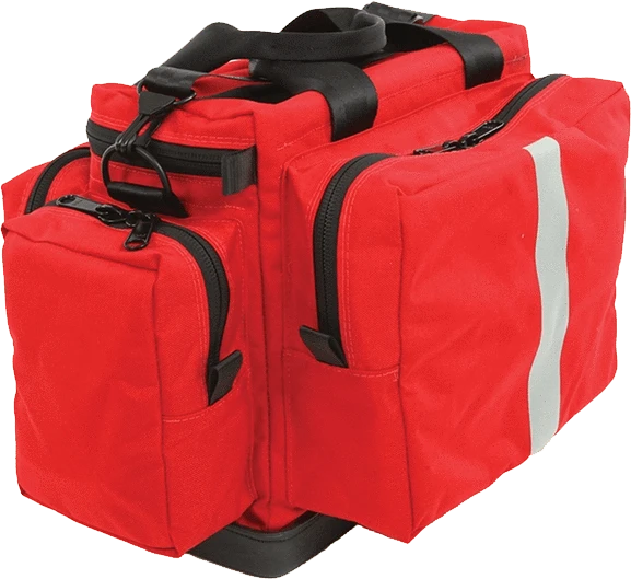 R & B Fabrication Medical Bags Fire_Safety_USA Pacific Coast Series Intermediate I Trauma Bag with EMPTY MAIN COMPARTMENT