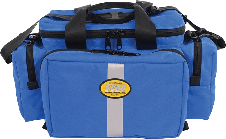 R & B Fabrication Medical Bags Fire_Safety_USA Pacific Coast Series Intermediate I Trauma Bag with EMPTY MAIN COMPARTMENT