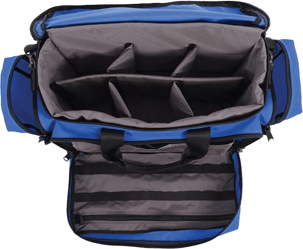 R & B Fabrication Medical Bags Fire_Safety_USA Pacific Coast Series Intermediate II Trauma Bag with ADJUSTABLE DIVIDERS