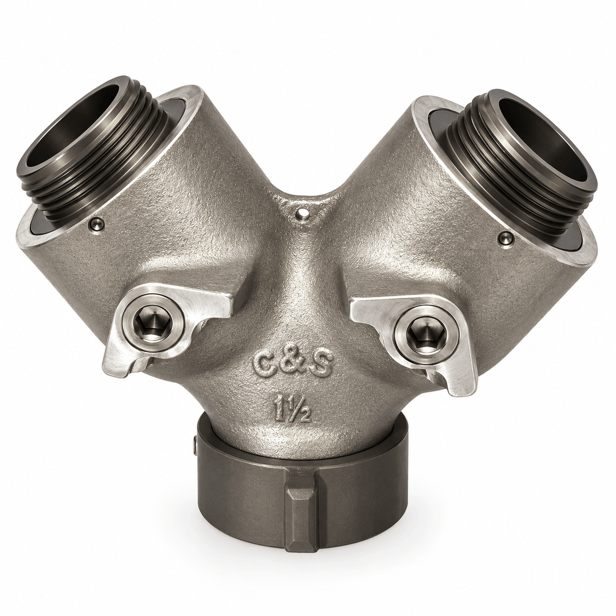 C & S Supply Wyes Fire_Safety_USA Plain Wye 1.5" Female x (2) 1.5" Male