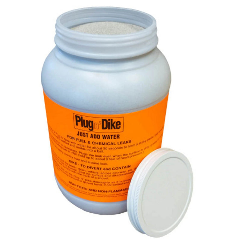 Plug N Dike Leak & Repair Kits Fire_Safety_USA Plug N Dike Granules, 1 Gallon