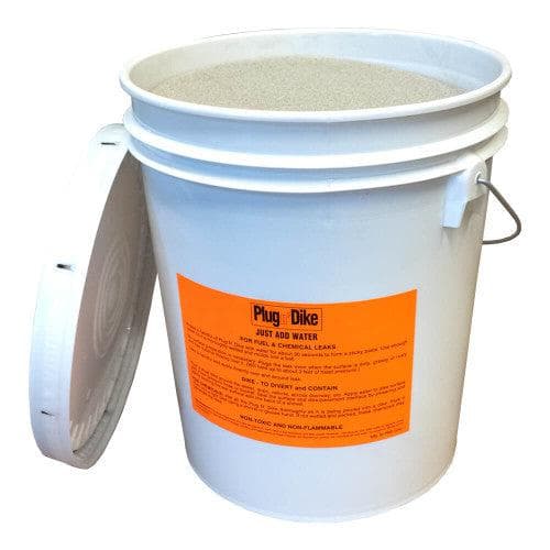 Plug N Dike Leak & Repair Kits Fire_Safety_USA Plug N Dike Granules, 5 Gallon