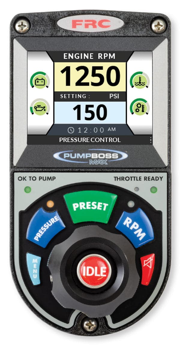 Fire Research Corporation Pressure Governors Fire_Safety_USA PUMPBOSS MAX Dual Pressure Governor
