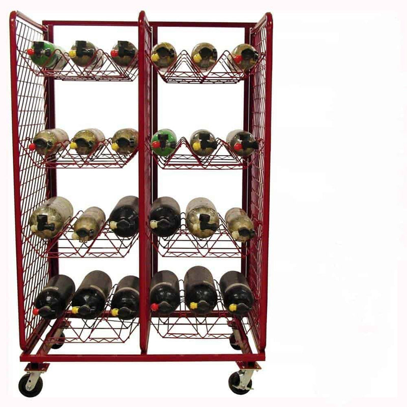 Ready Rack Gear Storage Fire_Safety_USA Ready Rack SOS Rack 2 Section Cylinder Storage