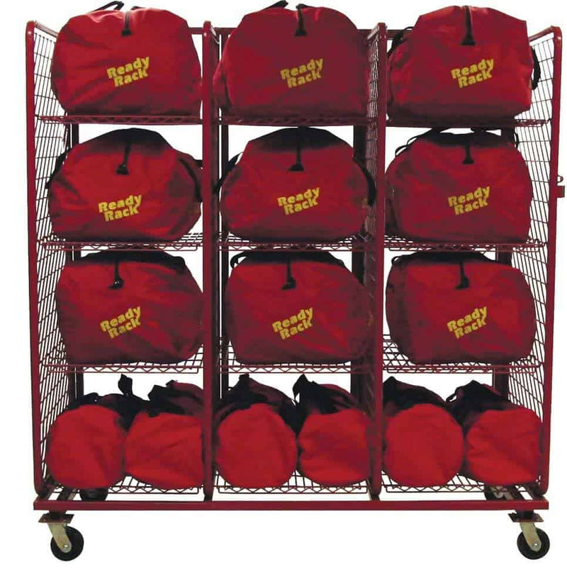 Ready Rack Gear Storage Fire_Safety_USA Ready Rack SOS Rack 3 Section Bag Storage