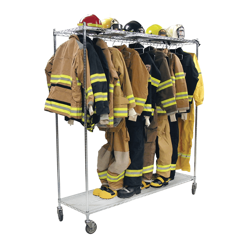 Ready Rack Gear Storage Fire_Safety_USA Ready Rack Surplus Gear Storage Rack (Mobile)