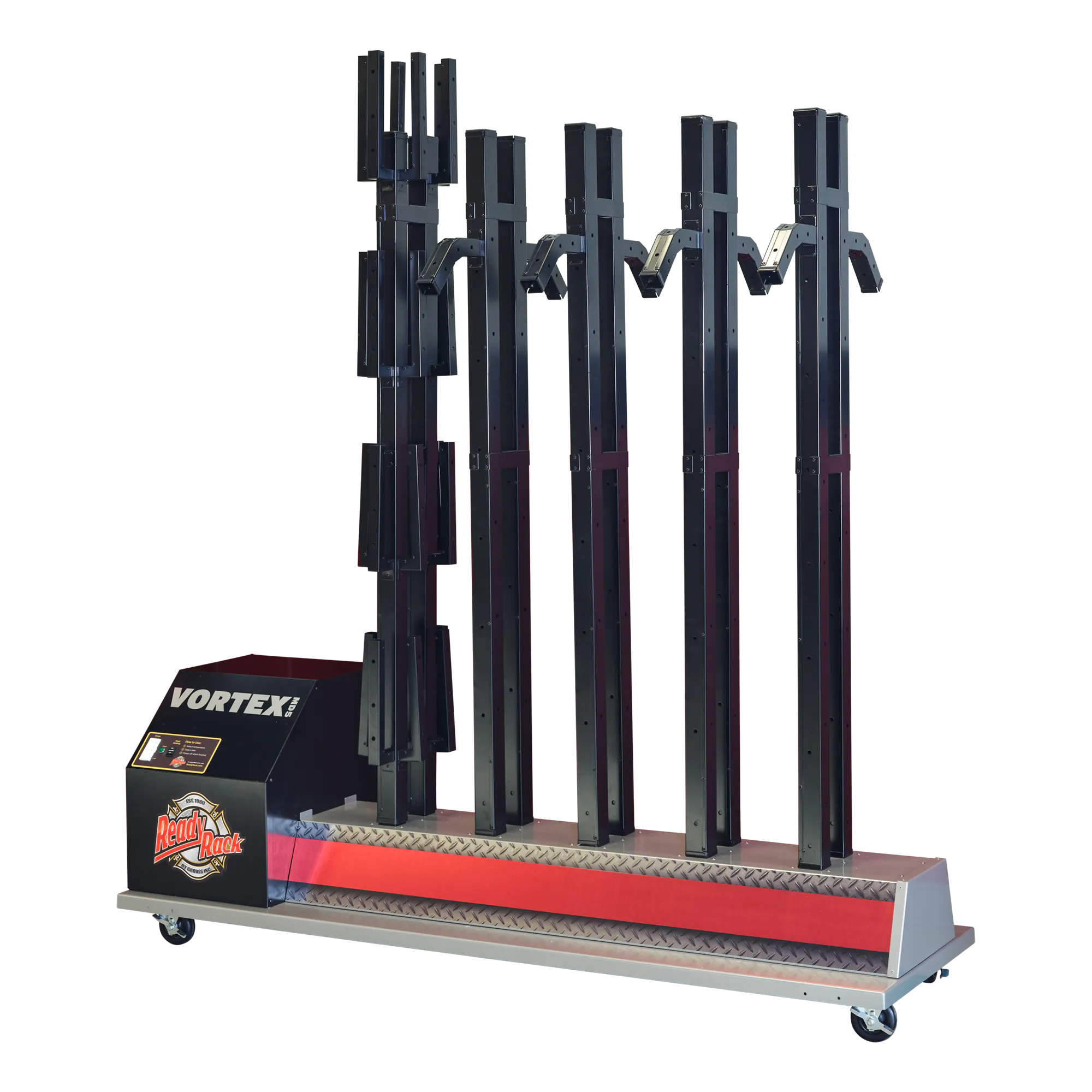 Ready Rack Gear Dryer Fire_Safety_USA Ready Rack Vortex MD5 Mobile Dryer 5‑Position