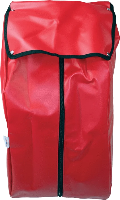 R & B Fabrication SCBA Mask Bags Fire_Safety_USA Red Air Pack Cover