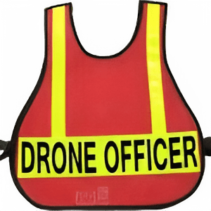 R & B Fabrication Safety Vests Fire_Safety_USA Red Mesh Safety Vest with Reflective Material