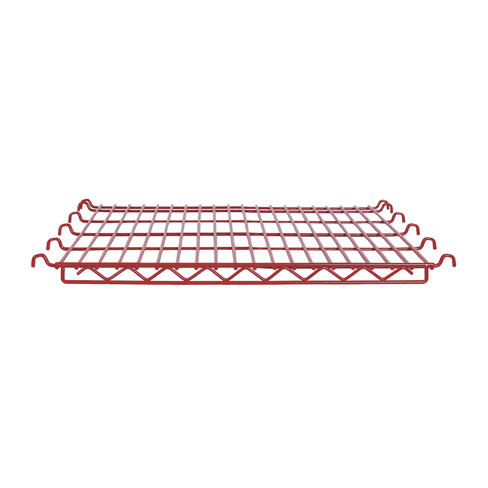 Ready Rack Hose Accessories Fire_Safety_USA Red Rack Helmet/Boot Shelf